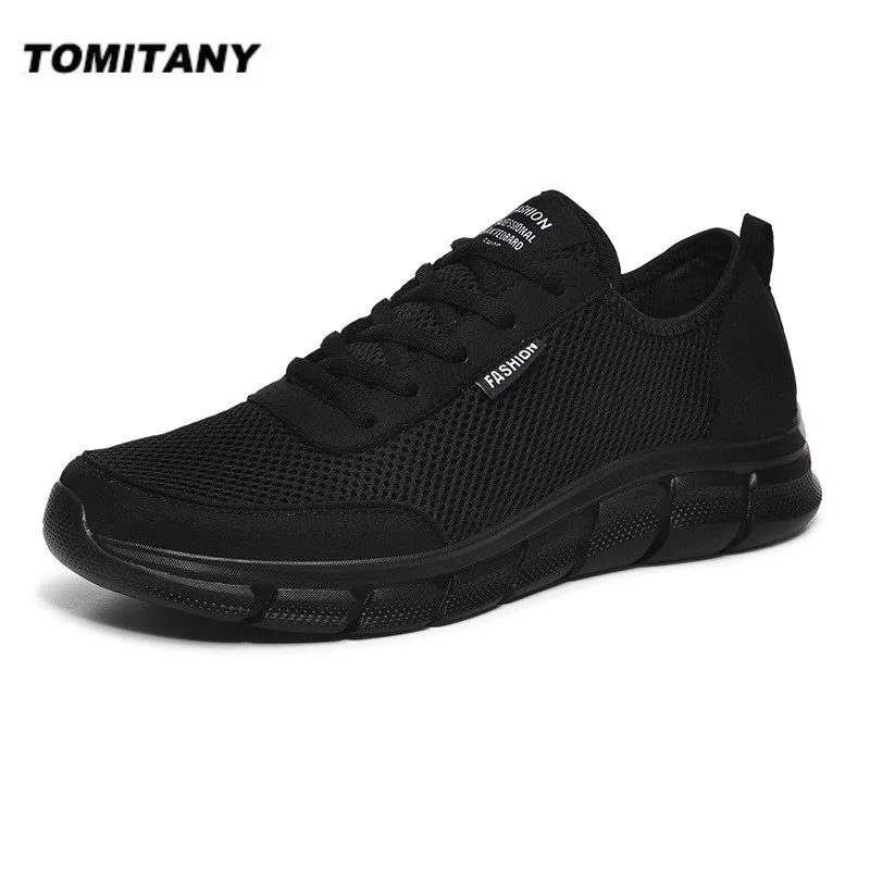 Men Shoes Trainers - Nowe siatkowe męskie buty sznurowane obuwie