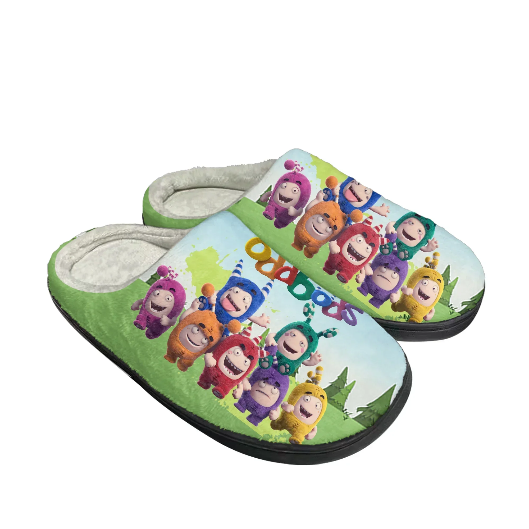 Men Shoes Singapore - Oddbods Domowe Bawełniane Kapcie Męskie Damskie