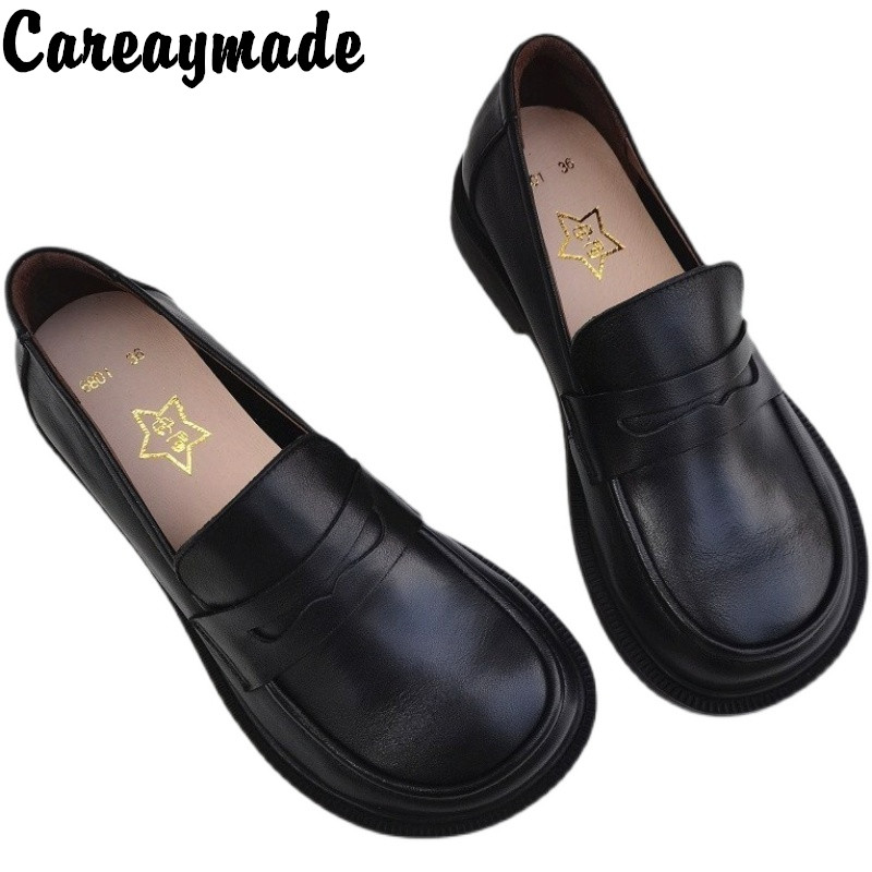 Men'S Shoes With Toes - Careaymade-buty damskie na co dzień Slip