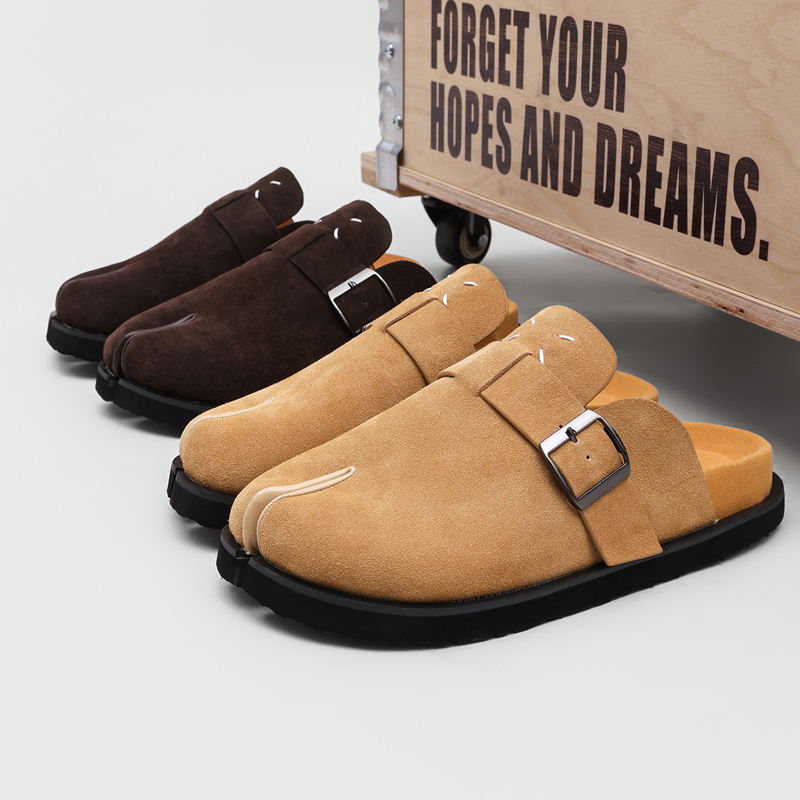 Men'S Shoes With Toes - Nowe modne męskie klapki z dzielonym