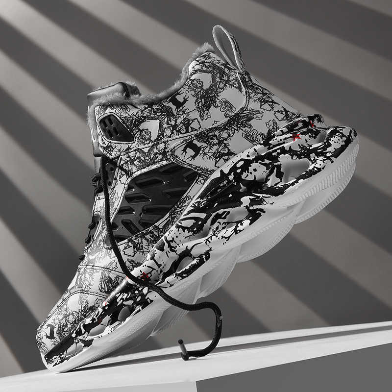 Men Shoes Trainers - Lekkie zielone buty sportowe męskie, tkane,