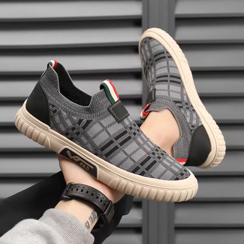 Men'S Shoes Casual Sneakers - Męskie wsuwane buty-skarpetki, oddychające, wygodne, z