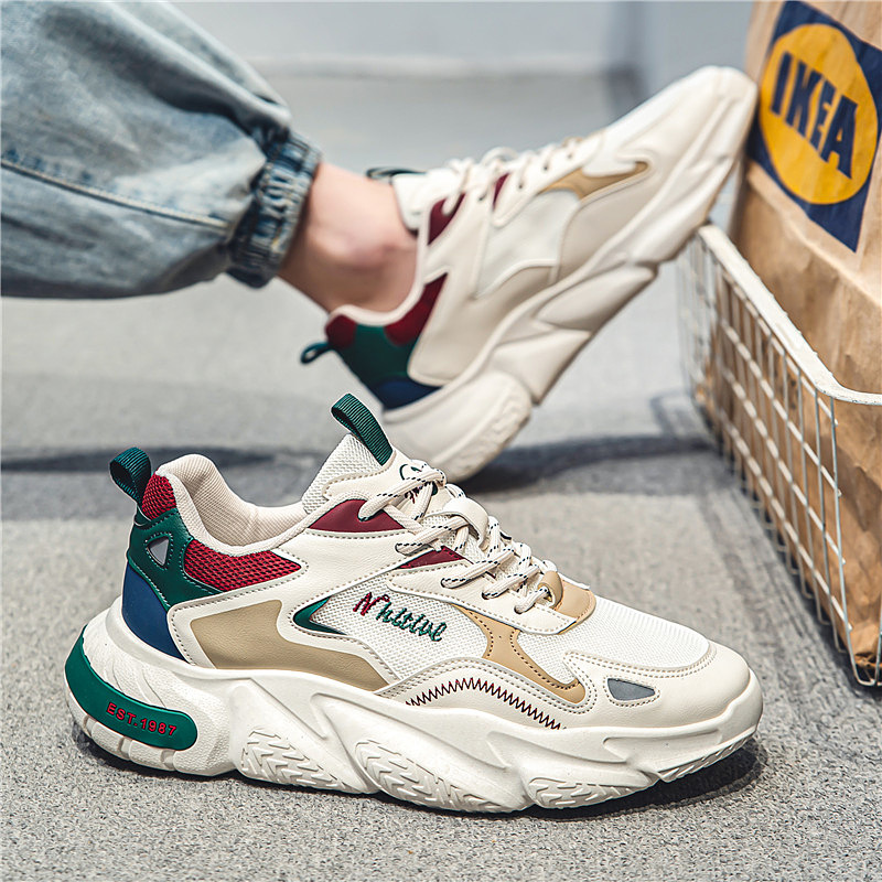 Men Shoes Trainers - Modne męskie trampki Oddychające męskie buty