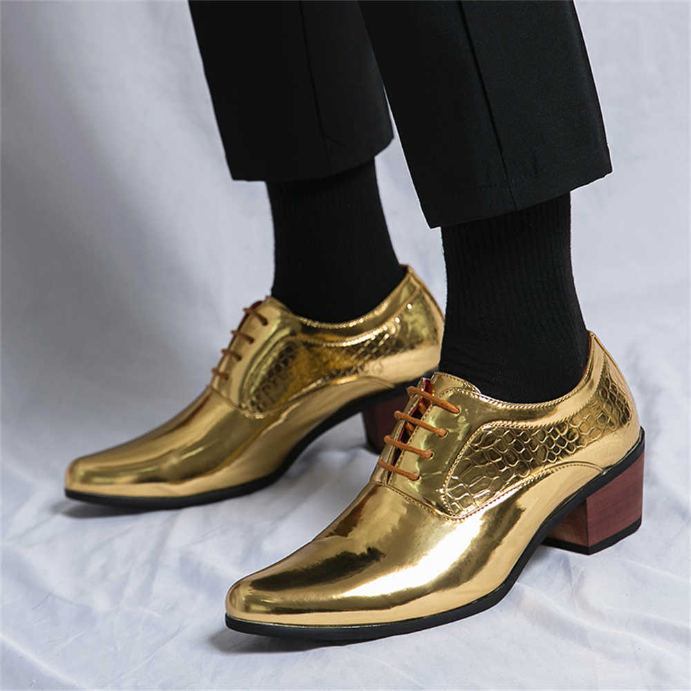 Men'S Shoes With Toes - Eleganckie Sneakersy Szpilki Męskie Brązowe Eleganckie