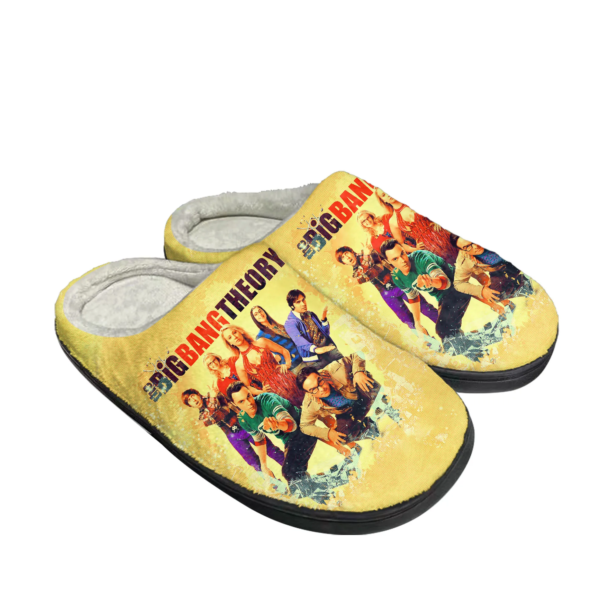 Men Shoes For Winter - Duży kot TBBT Schrodinger domowe kapcie