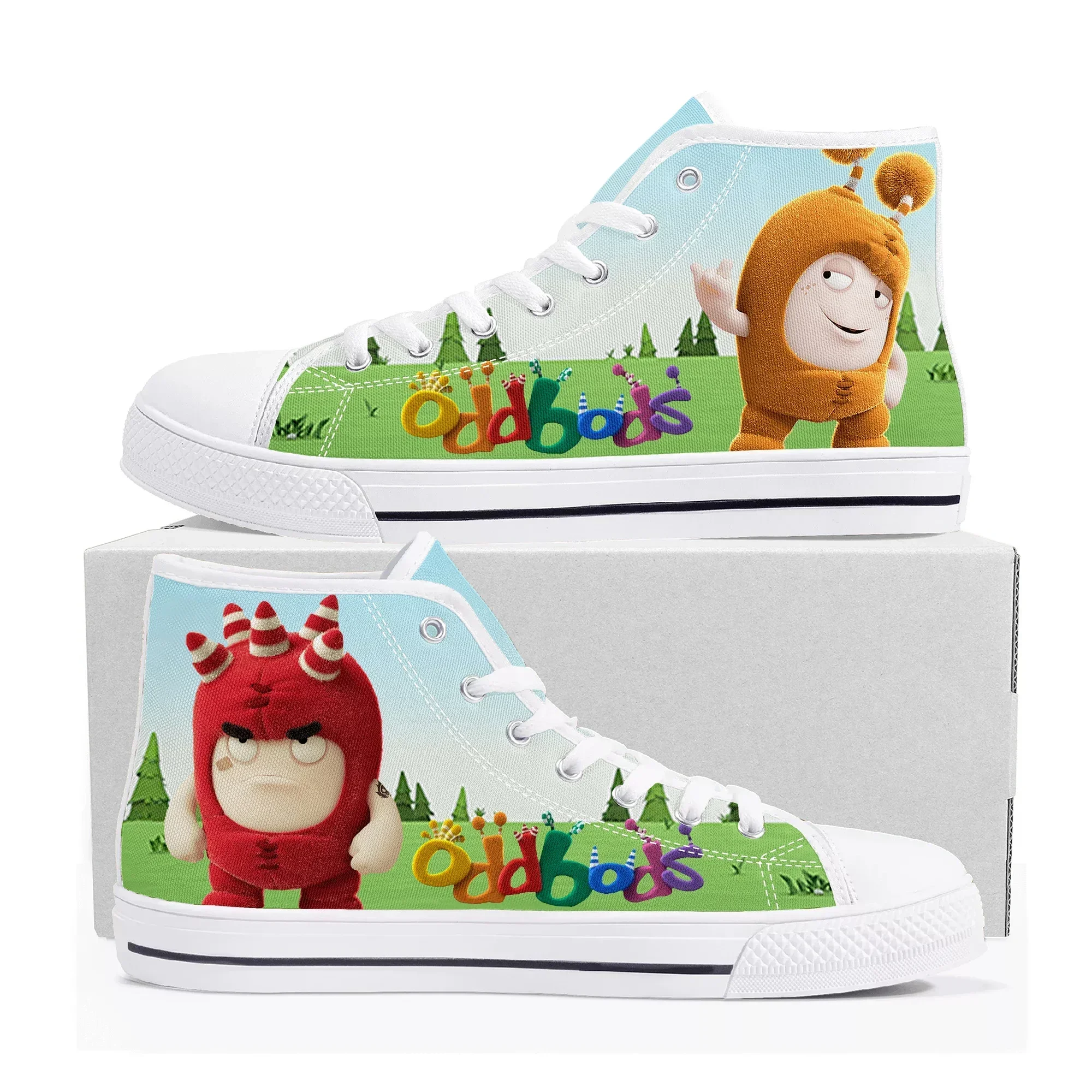 Men Shoes Singapore - Oddbods Trampki Wysokie Męskie Damskie Wysokiej