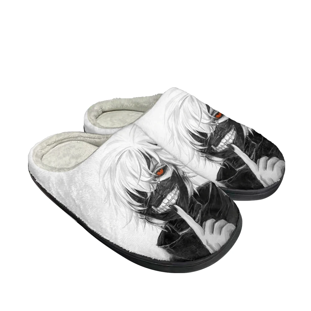 Men Shoes For Winter - Kaneki Ken moda bawełniane spersonalizowane kapcie