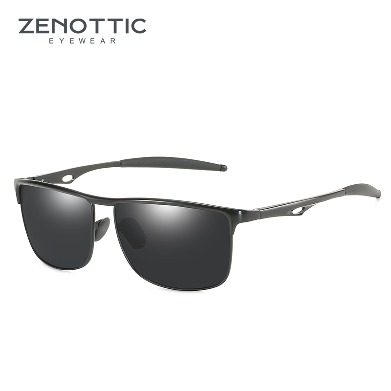 Men Shoes Zegna - ZENOTTIC Metalowe męskie okulary przeciwsłoneczne z