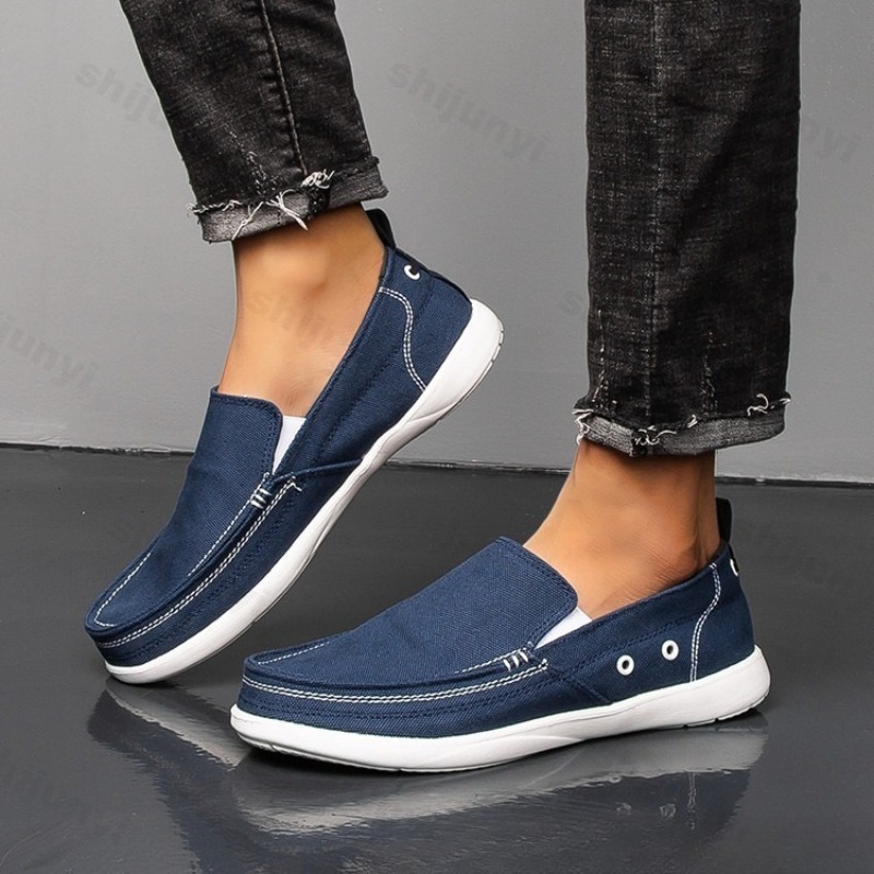 Men'S Shoes With Toes - Jesienne męskie płócienne buty codzienne 2025