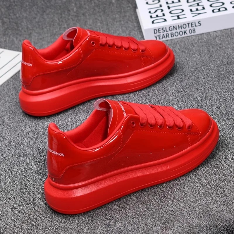 Lakierowane białe buty casualo – Men'S Shoes Casual Sneakers recenzja i cena