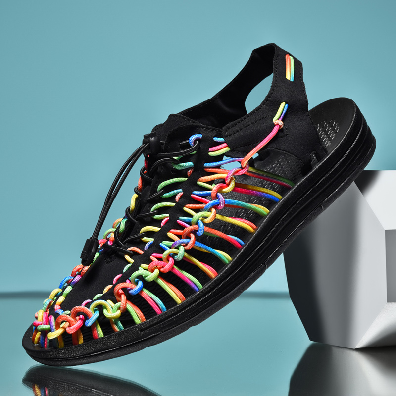 Letnie sandały dla par, na pla – Men'S Shoes With Toes recenzja i cena