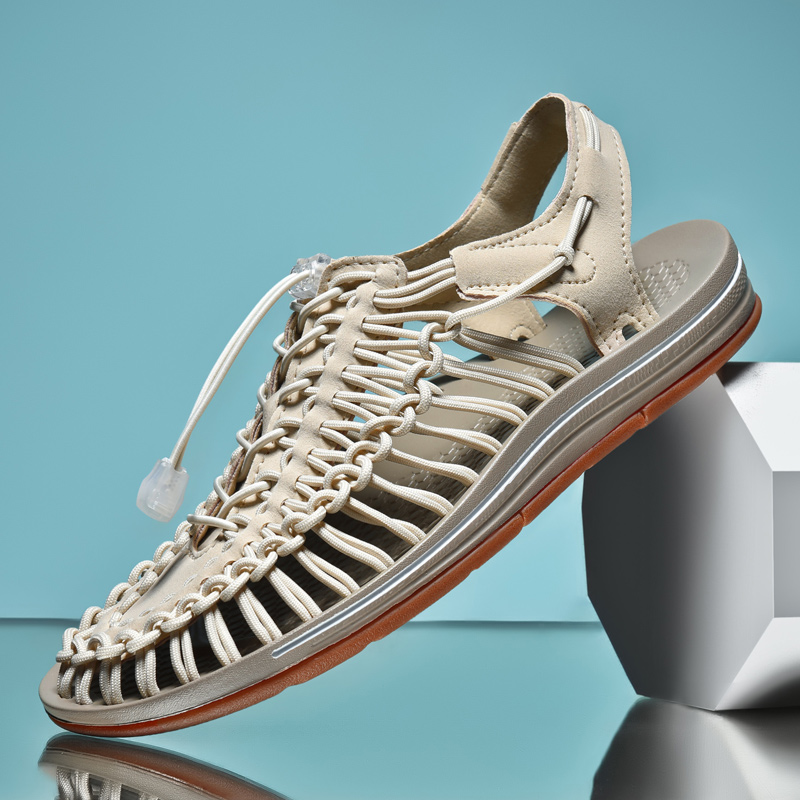 Letnie sandały dla par, na pla – Men'S Shoes With Toes recenzja i cena