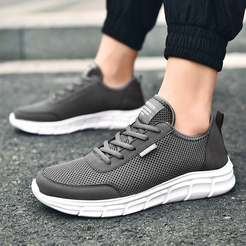 Nowe siatkowe męskie buty sznu – Men Shoes Trainers recenzja i cena