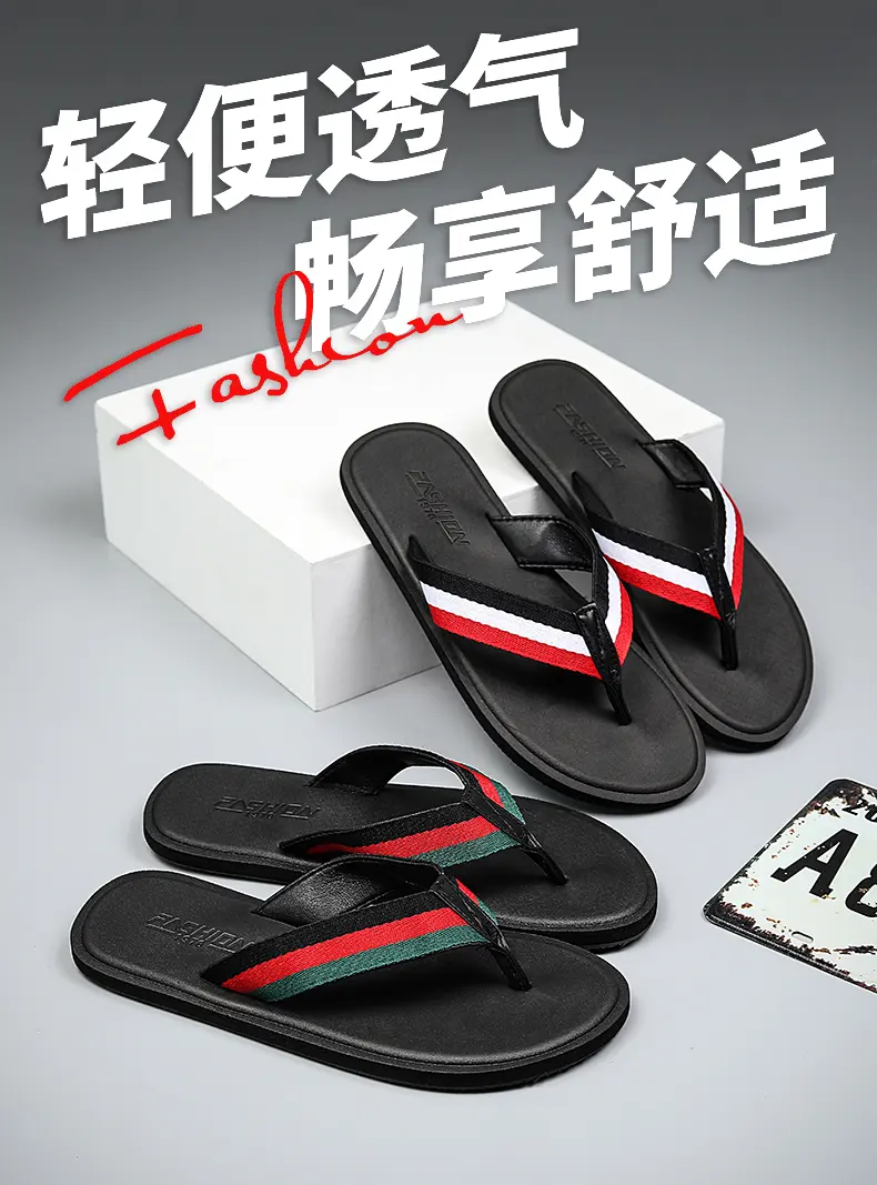 Męskie klapki z miękką podeszw – Men'S Shoes Popular recenzja i cena