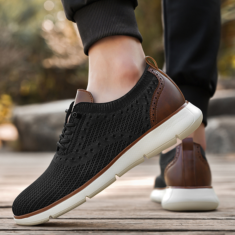 Męskie sneakersy z siateczki,  – Men Shoes Trainers recenzja i cena