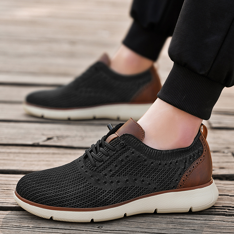 Męskie sneakersy z siateczki,  – Men Shoes Trainers recenzja i cena