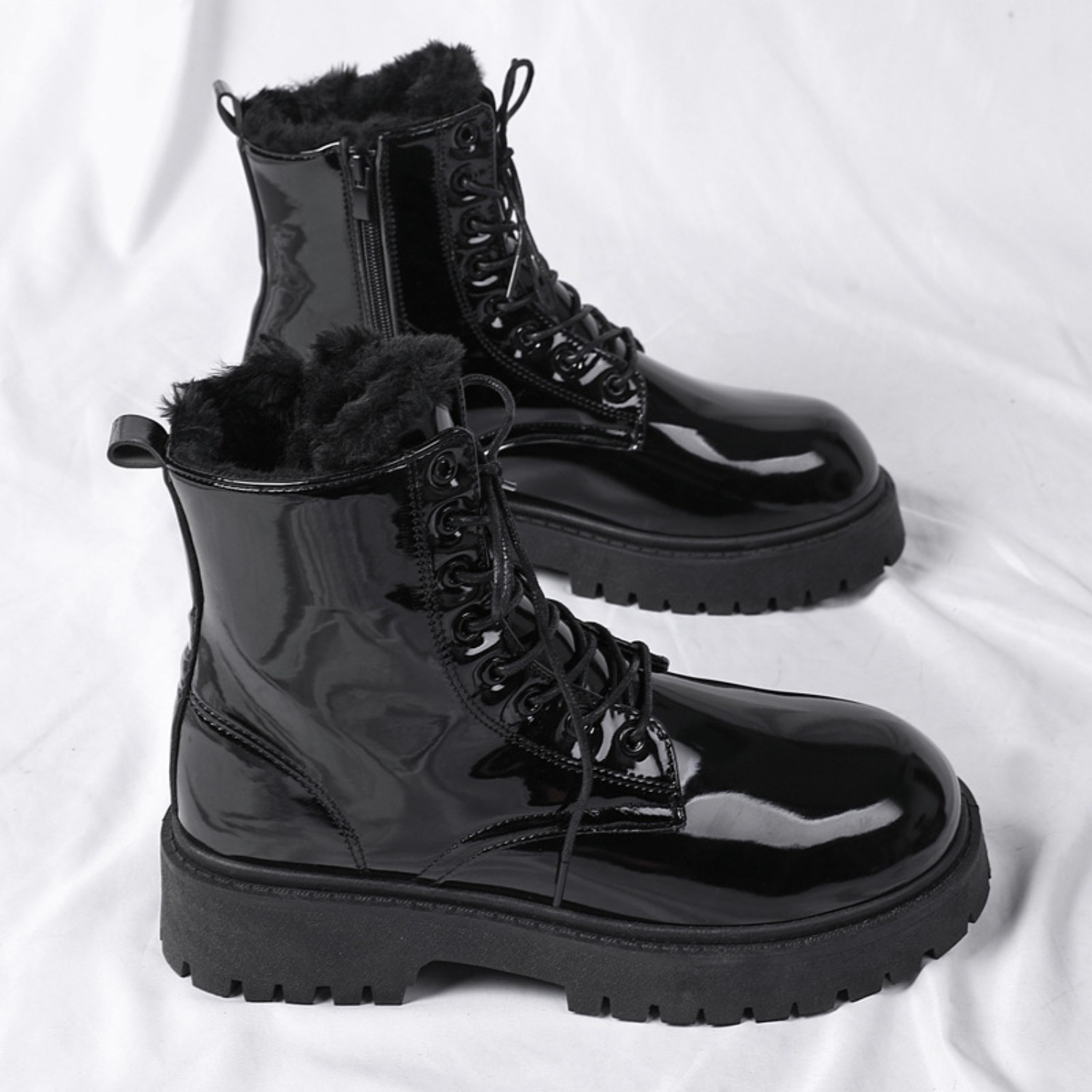 Męskie ciepłe pluszowe buty z  – Men Shoes Everyday recenzja i cena