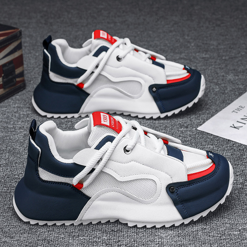 Szare, czarne i żółte masywne  – Men Shoes Trainers recenzja i cena