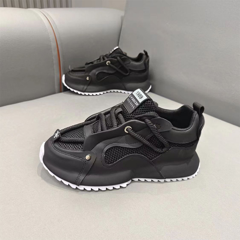 Szare, czarne i żółte masywne  – Men Shoes Trainers recenzja i cena