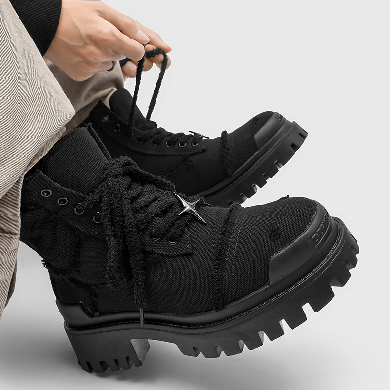 Męskie buty na platformie z wy – Men Shoes Everyday recenzja i cena