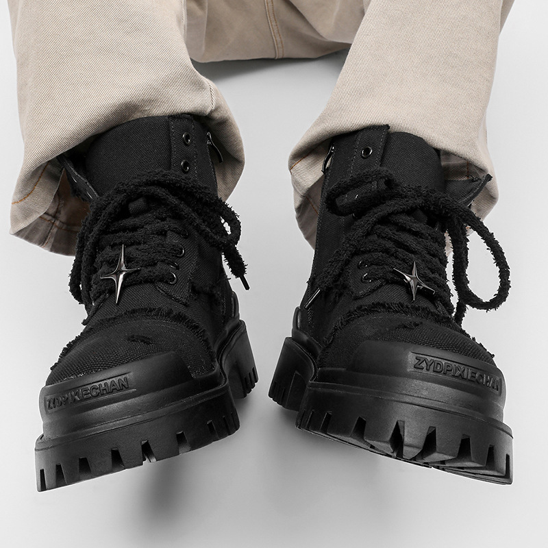 Męskie buty na platformie z wy – Men Shoes Everyday recenzja i cena