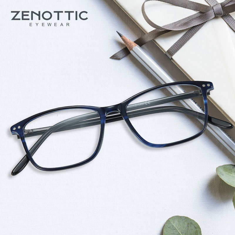 ZENOTTIC kwadratowe okulary ko – Men Shoes Zegna recenzja i cena