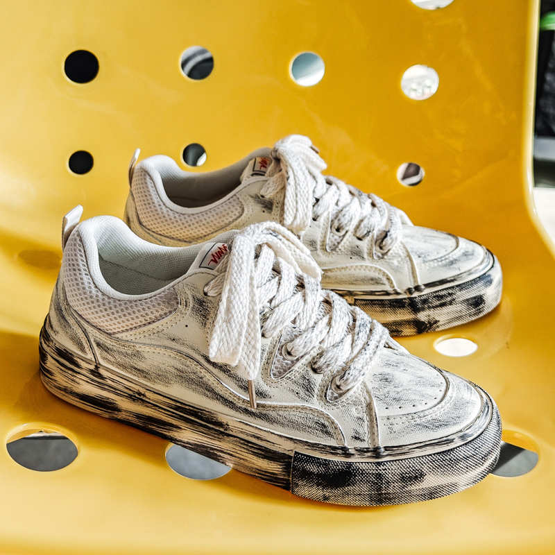 Wysokiej jakości skórzane biał – Men Shoes Runners recenzja i cena