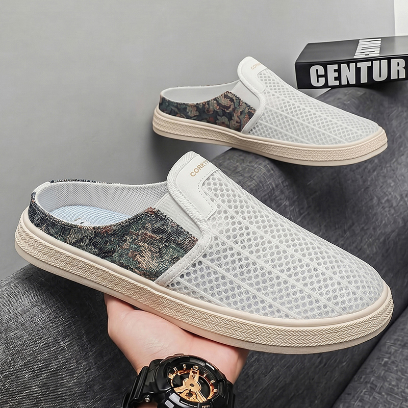 Letnie męskie perforowane klap – Men'S Shoes With Toes recenzja i cena