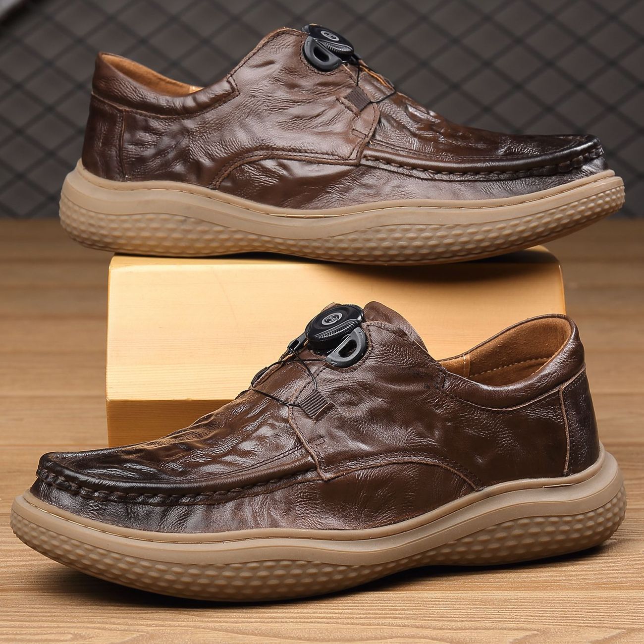 Luksusowe męskie skórzane buty – Men Shoes Louboutin recenzja i cena