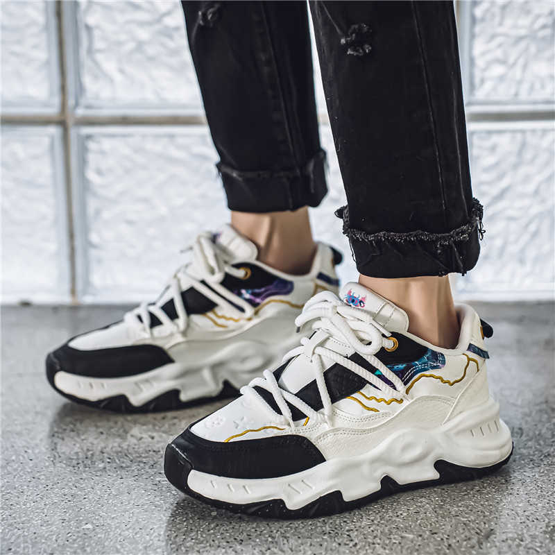 Okrągłe buty sportowe męskie z – Men'S Shoes Popular recenzja i cena
