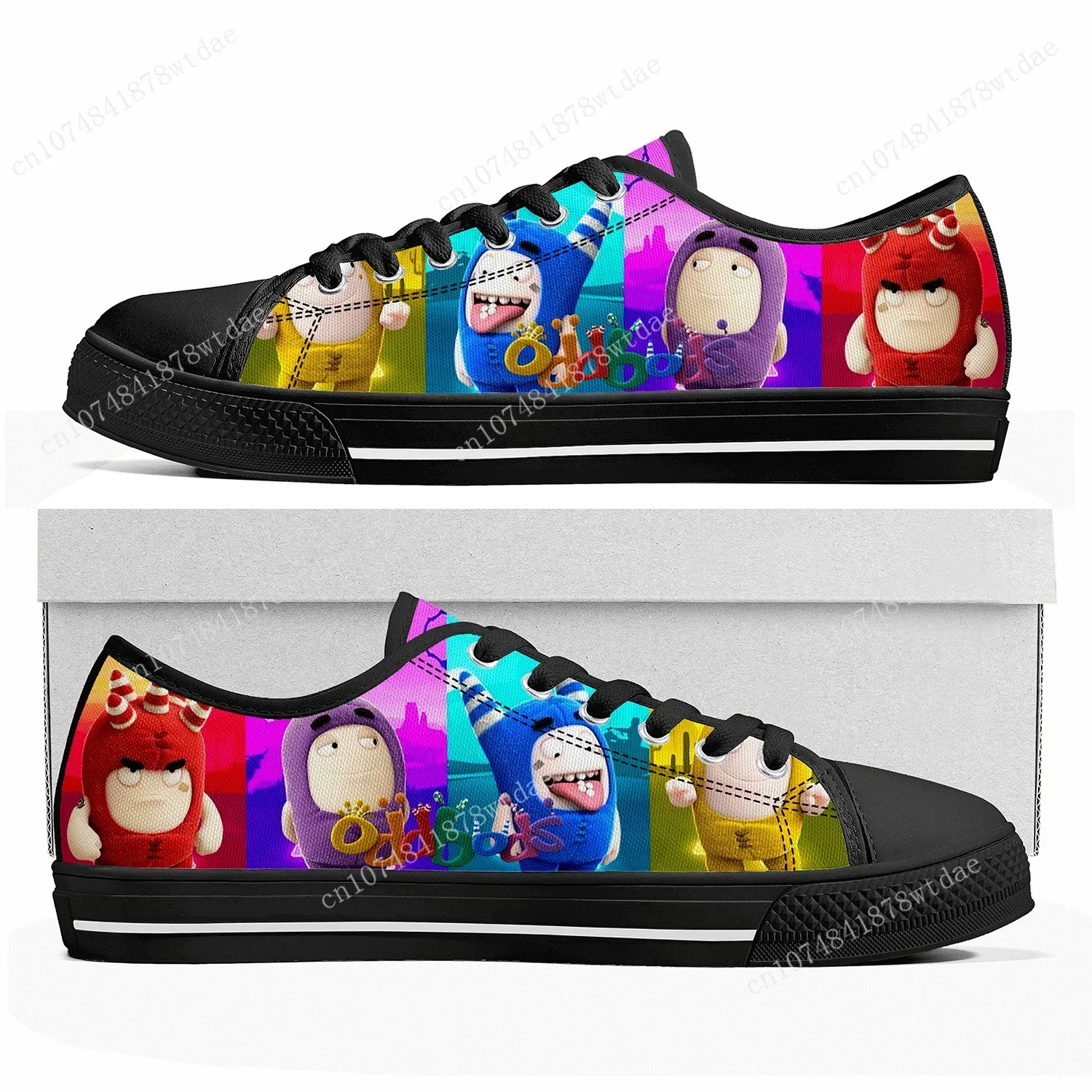 Oddbods – niskie trampki, mode – Men Shoes Singapore recenzja i cena