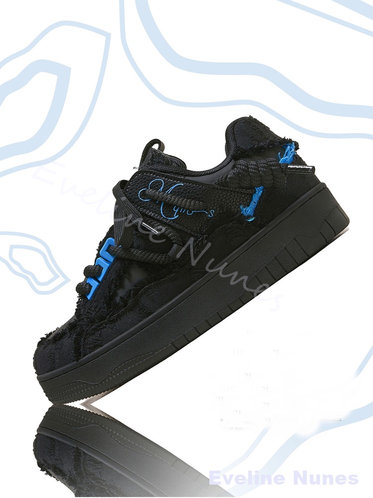 Czarne, postrzępione buty skat – Men Shoes For Winter recenzja i cena
