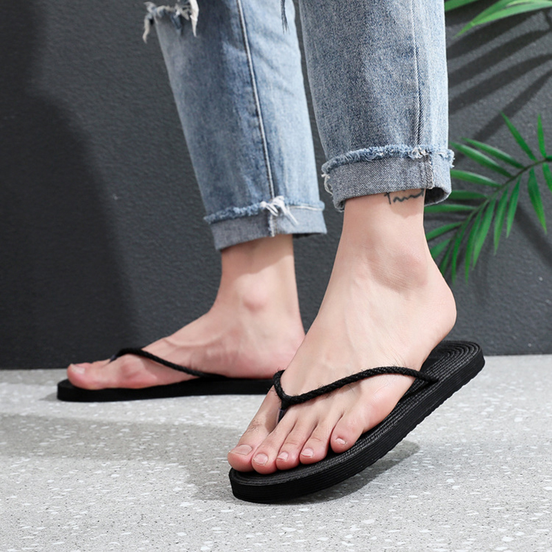 Męskie klapki japonki na plażę – Men'S Shoes Popular recenzja i cena