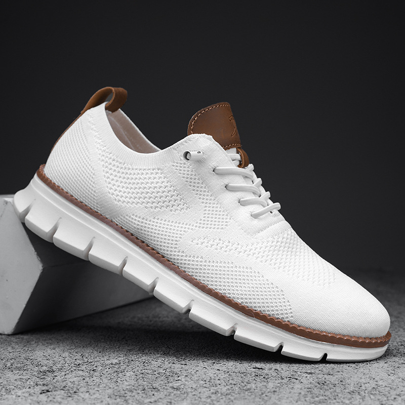 Męskie sneakersy sznurowane, w – Men Shoes Trainers recenzja i cena