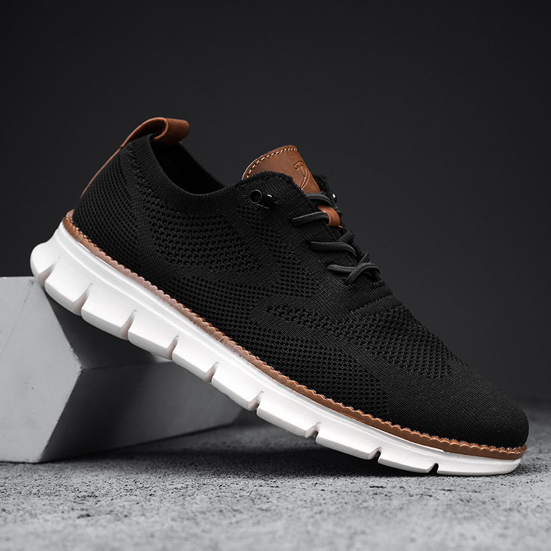Męskie sneakersy sznurowane, w – Men Shoes Trainers recenzja i cena