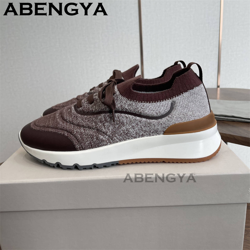 Męskie, wielokolorowe, dzierga – Men Shoes Trainers recenzja i cena