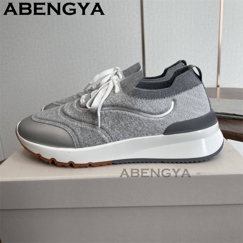 Męskie, wielokolorowe, dzierga – Men Shoes Trainers recenzja i cena